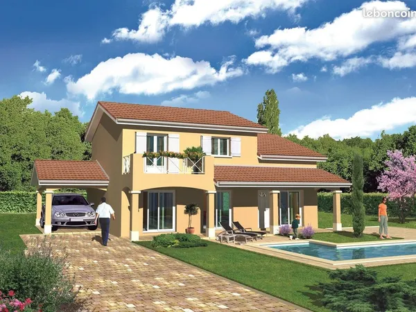 Maison 100 m² avec terrain à SAINT-GEORGES-D'ESPERANCHE (38)