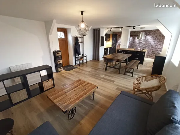 Appartement T3 Meublé - 78 m² - Eu (centre ville)