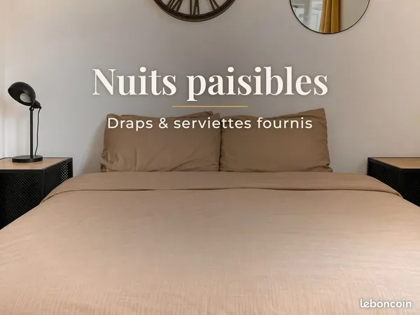 Studio meublé tout équipé · Bail mobilité accepté · Valenciennes