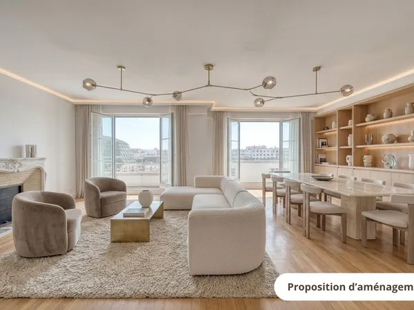 Vends appartement 137m² Boulogne Nord / Paris 16ème
