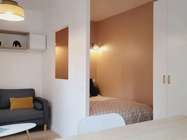 Loue Studio meublé rénové 20 m2 à Bois-Colombes