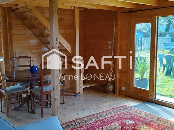 Maison bois 60 m² dans environnement calme sur Mesquer