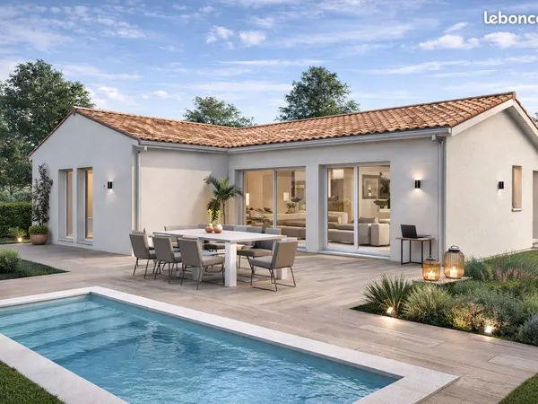 Projet de construction d'une maison 90 m² avec terrain à SAINT-MARTIN-D'ONEY (40)