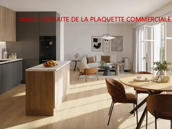 Appartement 3 pièces 59 m²