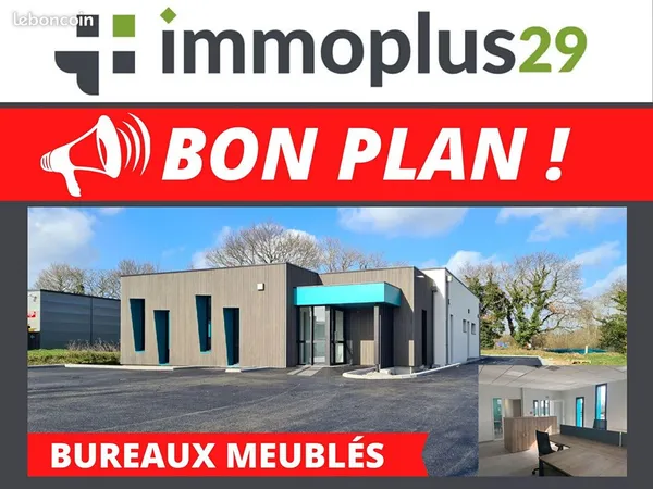 Bureaux 60 m² CONCARNEAU
