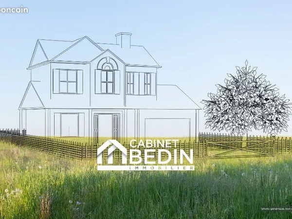 Terrain 813 m² Belin Beliet