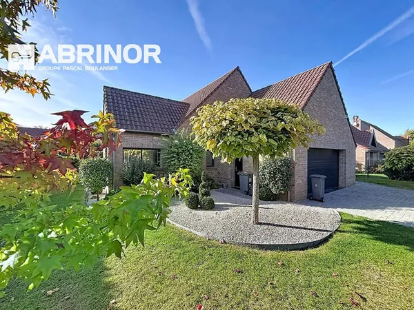 Villa contemporaine à Capinghem.