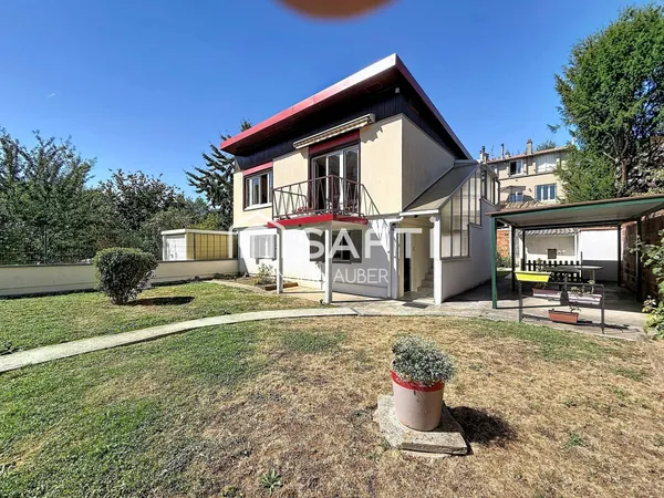 CHOISY-LE-ROI - 49,29 m² habitables + 44,46 m² en rez-de-jardin - Jardin & dépendance
