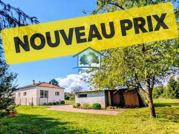 Maison de plain-pied 5 pièces 82 m²
