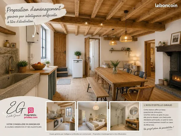 Maison 3 pièces 85 m²