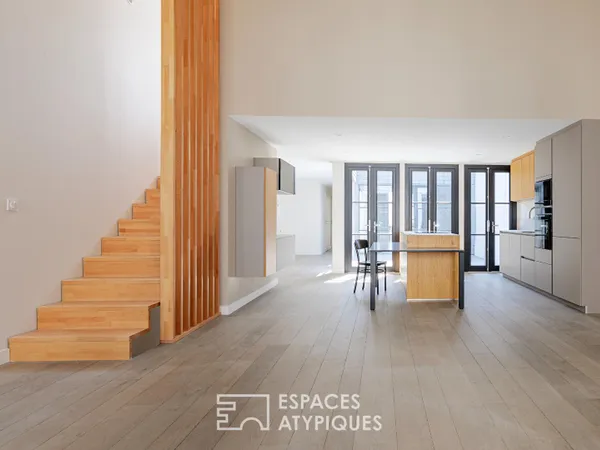 Maison-loft d'exception au coeur du joli quartier Saint-Nicolas