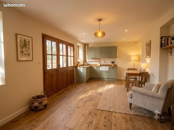 Appartement T2, avec Jardin - Plateau viabilisé à rénover