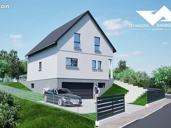 Projet de construction d'une maison 100 m² habitables avec terrain à SOULTZ-LES-BAINS (67)