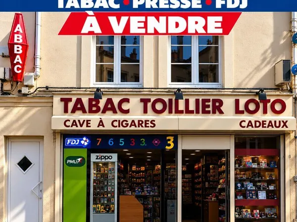 Fonds de commerce tabac 50 m²