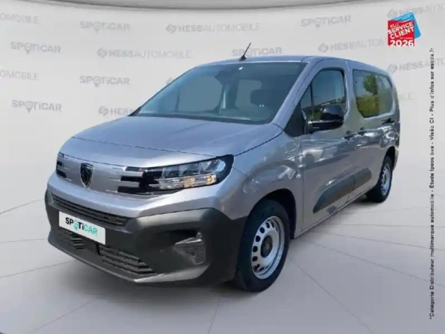 Peugeot Partner xl bluehdi 130ch s&amp;s cabine approfondie eat8