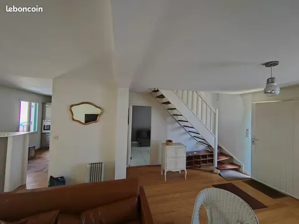 Maison meublée 4 chambres avec jardin et garage