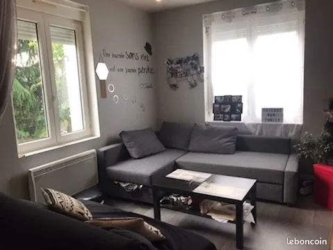Appartement-maison 2 pièces RDC