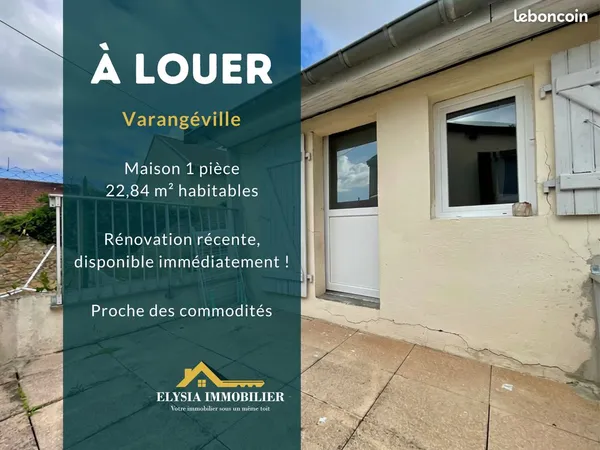 Maison 1 pièce 23 m²