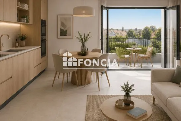 Appartement 3 pièces 61 m²