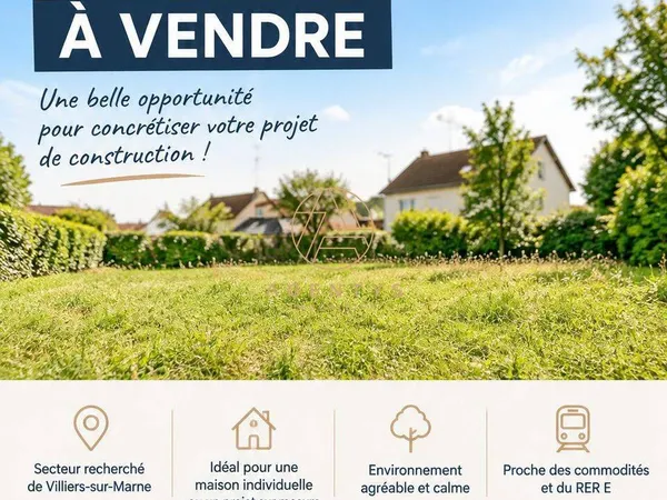 Terrain 876 m²