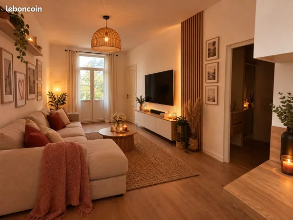 Appartement 2 pièces 34 m²