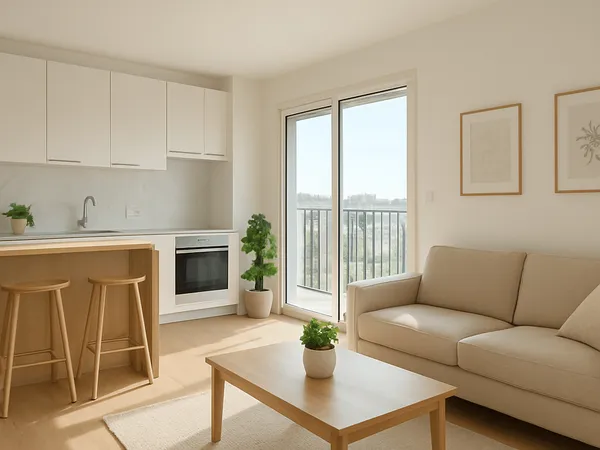 Appartement 2 pièces 49 m²