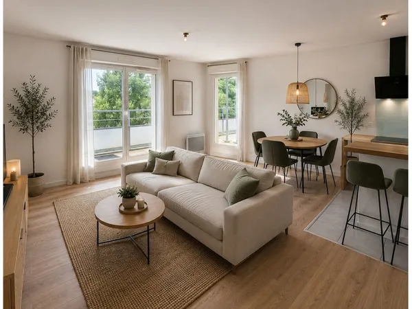T3 63.6 m² Eysines - Dernier étage - Terrasse - 2 Places de