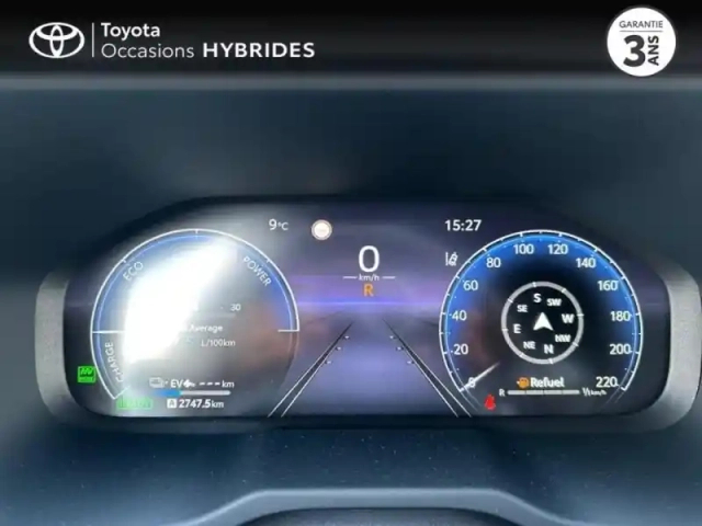 Toyota Rav4 2.5 hybride rechargeable 306ch design awd-i my25 — photo 14