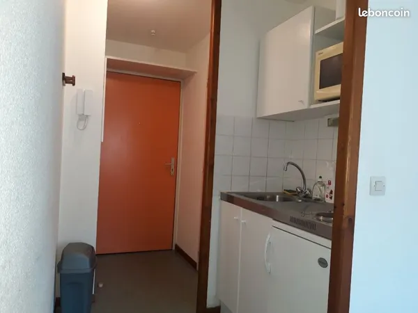 Studio meublé 19m² dans résidence étudiante sécurisée