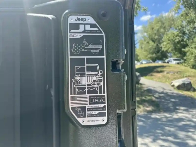 Jeep Wrangler unlimited 2.0 t 380ch 4xe 80th anniversary command-trac — photo 14