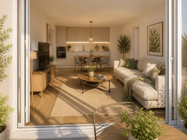 Appartement 3 pièces 54 m²