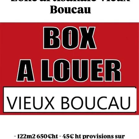 BOX 122m2 stockage