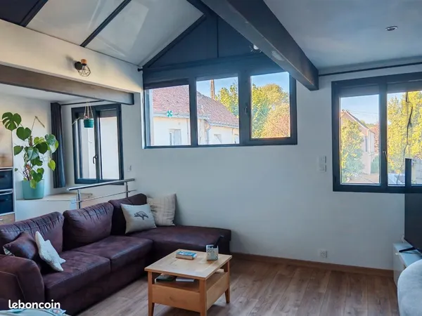 Maison 110m2 avec jardin à Savonnieres