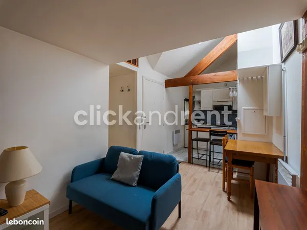 Studio 1 pièce 19 m²