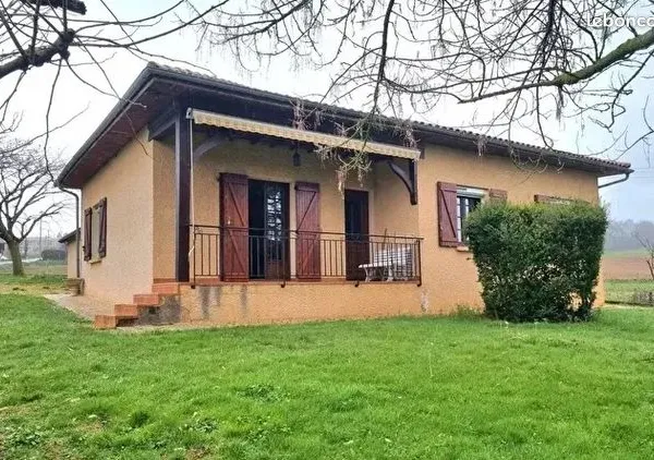 Maison de plein pied, 3 chambres - Boudrac