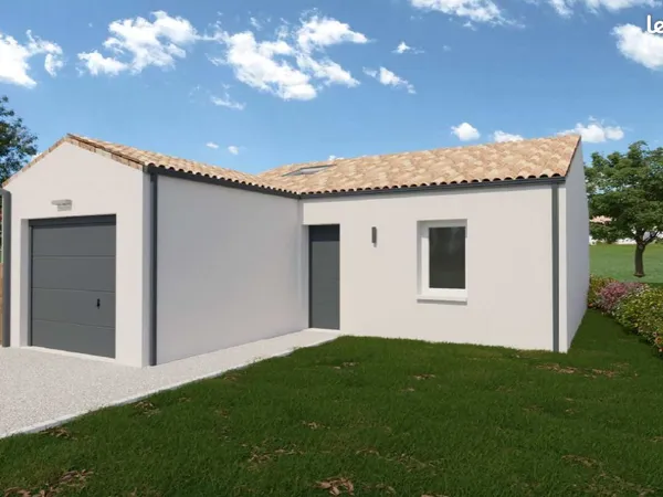 Projet de construction d'une maison 60.05 m² avec terrain à SALLERTAINE (85)