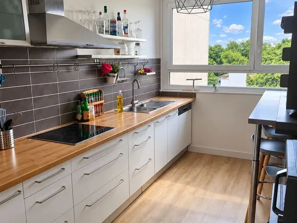 APPARTEMENT 76 m² - 4 CHAMBRES - quartier villejean - RENTABILITÉ 9,64 %