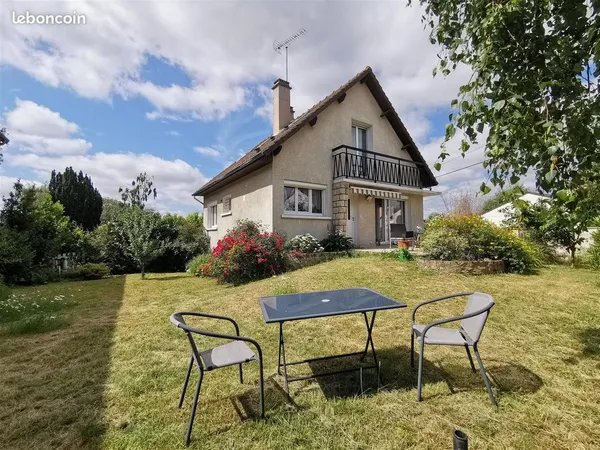 Maison 105 m² 4ch et sous-sol sur 500 m²