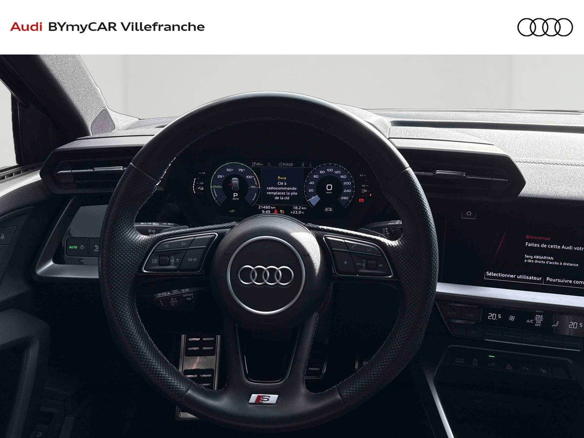 Audi A3 Sportback 40 TFSIe 204 S tronic 6 — photo 10