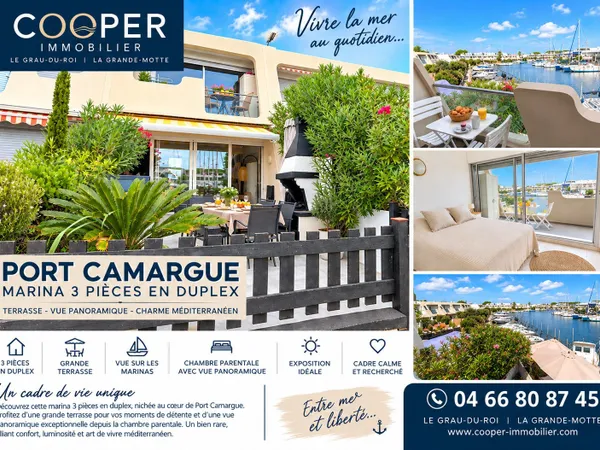Appartement en marina