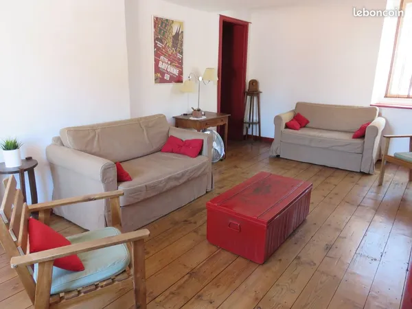 T2 duplex meublé étudiants Bayonne centre