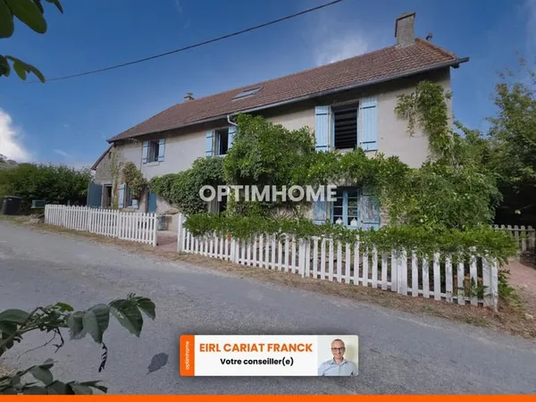MAISON EN PIERRE DE 195 M2 AVEC ÉTAGE, L'ENSEMBLE SUR 563 M² DE TERRAIN CLOS AVEC DES DÉPENDANCES