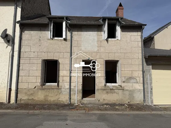 Maison de bourg 87m2 3 chambres et bureau Le Grand-Bourg