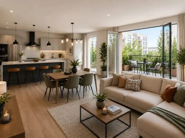 Appartement 3 pièces 66 m²