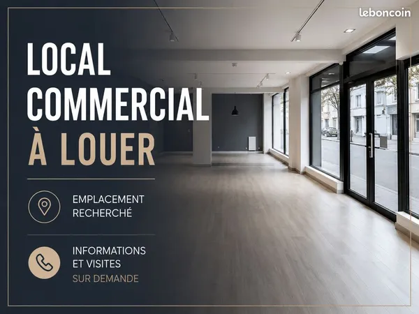Local commercial 60 m² Pontivy