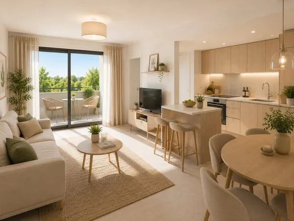 Appartement 2 pièces 45 m²