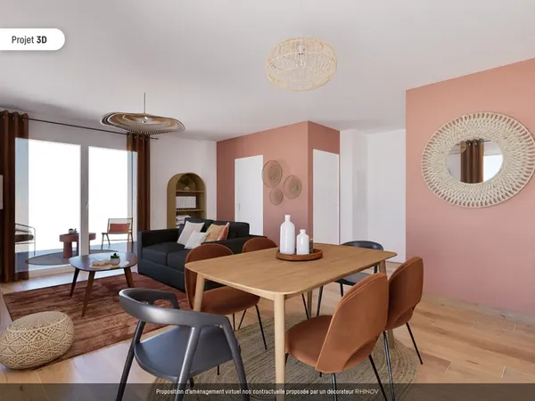 Appartement 4 pièces 74 m²