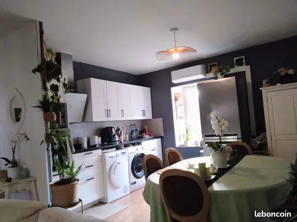 Appartement T3 Rénové (~60 m²) avec Jardin Privatif de 150 m² + Box