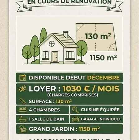 Maison à louer Hautmont