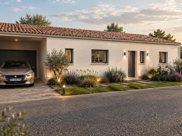 Projet de construction d'une maison 90 m² avec terrain à TESSON (17)